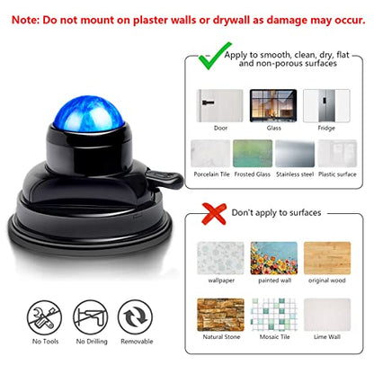 Massage Ball, Mountable Muscle Massage Roller for Pain Relief, Suction Cup Self Back Massager Roller and Trigger Point Massager to Relieve Muscle Knots, Hands-Free - 2 Balls - style: 1 - Pack - Mountable Ball