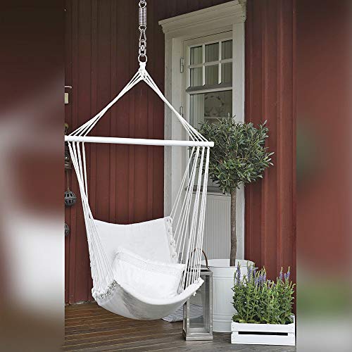 Hammock Chair Hanging Kit Swing Spring Hardware, Heavy Duty Suspension Swivel Hanger Hook for Hanging Chair, Rocking Seat, Porch Swing, Garden, 550 LB - size: Hammock Chair Kit - 1 Pack