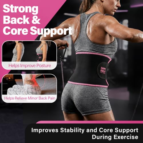 Waist Trainer for Women and Men Belly Fat, Neoprene Sauna Sweat Band, Stomach Wrap Waist Trimmer for Workout