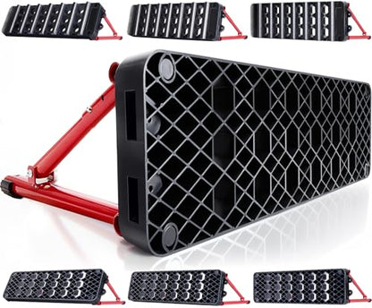 ZEALFEEL Soccer Rebounder Board, 6-in-1 Dual Surface, 3 Adjustable Angles