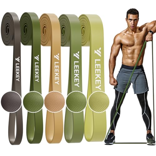 Pull Up Assistance Bands,Muit Levels Resistance Bands for Senior/Adults,Exercise Bands with Door Anchor, Strength Bands for Fitness Training, Physical Therapy,Home Gym Workouts