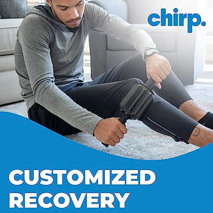 Chirp 3-in-1 Muscle Roller - Customizable Recovery Massager for Targeted Deep Tissue Massage, Pressure Point Relief for Back and Legs, Durable Foam Roller Supports up to 500 lbs, 4 x 4 x 24 inches - style: 3-in-1 Muscle Roller