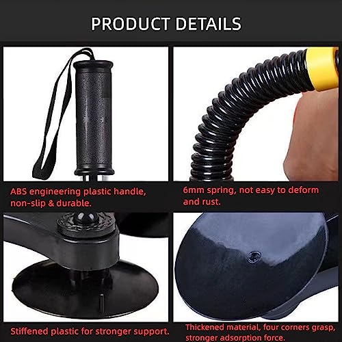 Arm Wrestling Training Equipment 45~50lbs Forearm Trainer Grips Wrist Exerciser Muscle Developer Strength Home Fitness for Professional & non-professional - color: Light Black(35-40lbs)