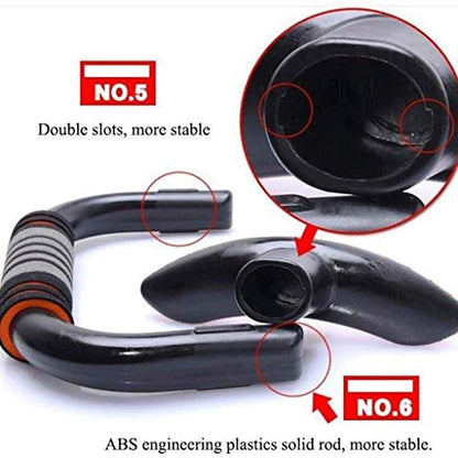 Push-up Bracket,H-Type Household Indoor Exercise Arm Muscle Abdominal Muscles Fitness Equipment