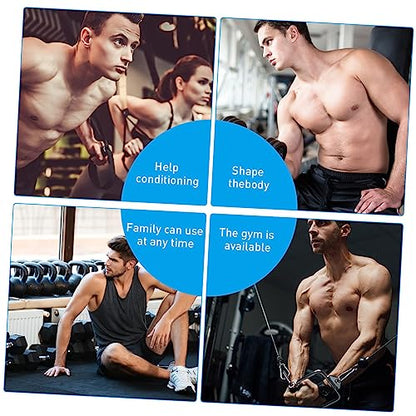 Exercise Equipment Wheel er Shoulder Workout Equipment Portable Pad Machine Rack Accessories Arm - color: Purple