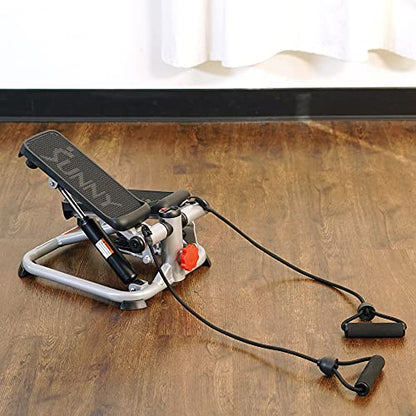 Sunny Health & Fitness Mini Stepper w/LCD Monitor & Adjustable Step Height - color: Grey