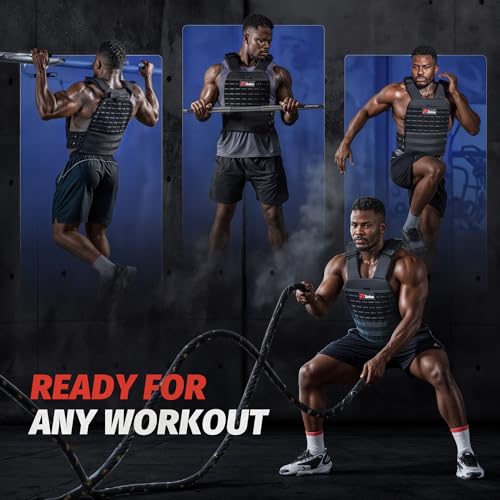 ZELUS Weighted Plate Carrier Vest, Tactical Adjustable Weighted Vest for Men Women Holds Up to 65lb for Strength Rucking Training Workout, Running Vest with MOLLE Panels - color: Black-2.67lb