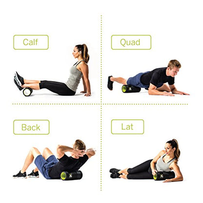 TriggerPoint Grid 1.0 Foam Roller - 13" Multi-Density Massage Roller for Deep Tissue & Muscle Recovery - Relieves Tight, Sore Muscles & Kinks, Improves Mobility & Circulation - Targets Key Body Parts - color: Black