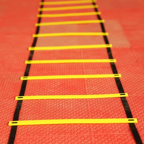Agility Ladder for Soccer Outdoor Sports Training Equipment Enhanced Foot Speed Instant Set- Footwork Enhancement Workout Equipment for Men Women Youth Athletes Professionals Adults