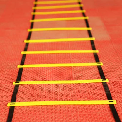 Agility Ladder for Soccer Outdoor Sports Training Equipment Enhanced Foot Speed Instant Set- Footwork Enhancement Workout Equipment for Men Women Youth Athletes Professionals Adults
