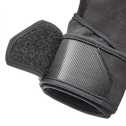 adidas Open-Back Training & Weightlifting Gloves, Fingerless Workout Gloves - size: Large