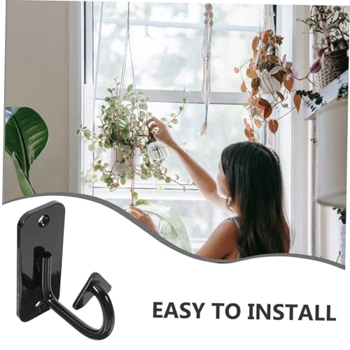 1 Set Ceiling Anchor Work Out Wall Mount Anchor Upper Body Workout Equipment Gym Hooks Resistance Band Accessories Wall Mount Workout Anchors Battle Rope Anchor Kit Exercise Ropes