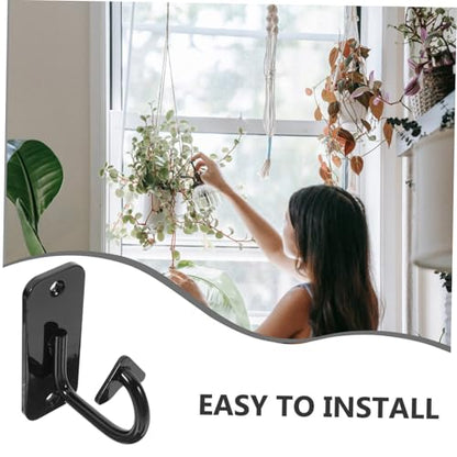 1 Set Ceiling Anchor Work Out Wall Mount Anchor Upper Body Workout Equipment Gym Hooks Resistance Band Accessories Wall Mount Workout Anchors Battle Rope Anchor Kit Exercise Ropes