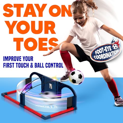 Kids Soccer Trainer Ball Set, Soccer Roundabout Sport Games Gifts for Kids | Foot-Eye Coordination Hand-Eye, Football Exercises Agility Training