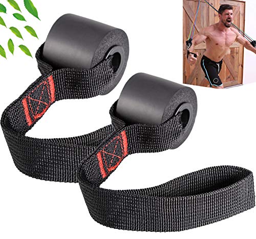 Heavy Duty Door Anchor for Exercise Bands - Secure Door Jamb Anchor System - No Damage, Larger Size