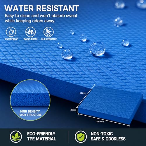 Stability Trainer Pad - Foam Balance Exercise Pad Cushion for Therapy, Yoga, Dancing Balance Training, Pilates,and Fitness - size: L