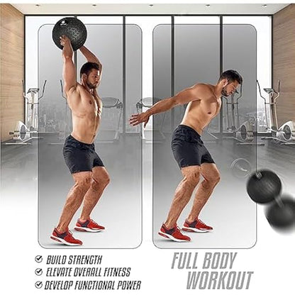 Yes4All Slam Balls, 10-40lb Weighted Ball Weight, Durable PVC Sand Filled Workout Dynamic Slam Ball for Strength Training, Triangle, Black, 10lbs - color: C. Triangle Black, style: A. 10lbs