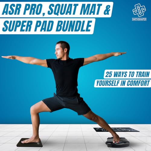 PRO Ab Squat Roller™ Dual Mat Bundle (PRO ASR with a Squat Mat and a Super Pad)