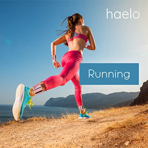 Haelo Hoops - Set of 2 (1lb Each) | Adjustable Wearable Wrist & Ankle Weights for Men and Women | Yoga, Dance, Barre, Pilates, Cardio, Aerobics, Walking - color: Onyx Black