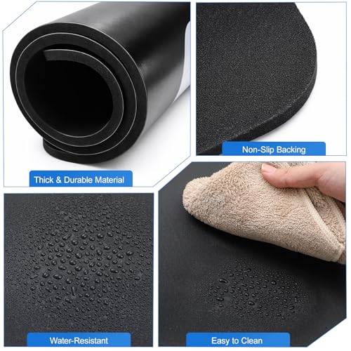 Dot Drill Mat for Reaction Speed Training Non-Slip 48.5 x 36 Inch Basketball Soccer Footwork Training Mat for Sports, Fitness, Improve Speed, Strength and Coordination