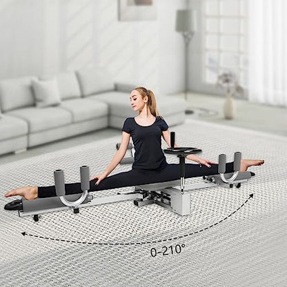 Heavy Duty Split Machine Leg Stretcher, Home Martial Arts Gym Fitness stretching machines, Dance Flexibility Stretching Equipment Ballet Leg Spreader Bar, Maximum Load Capacity 330 Pounds