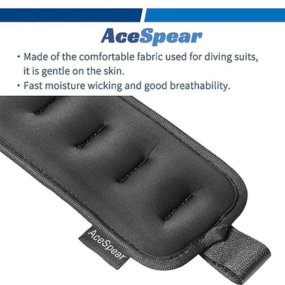 Ankle Weights for Men Women Wrist Weights 2 * 1lb 2lbs 3lbs 4lbs 5lbs 6lbs Leg Weights Sandbags Kids Arm Hand Weights for Fitness Walking Running Gym