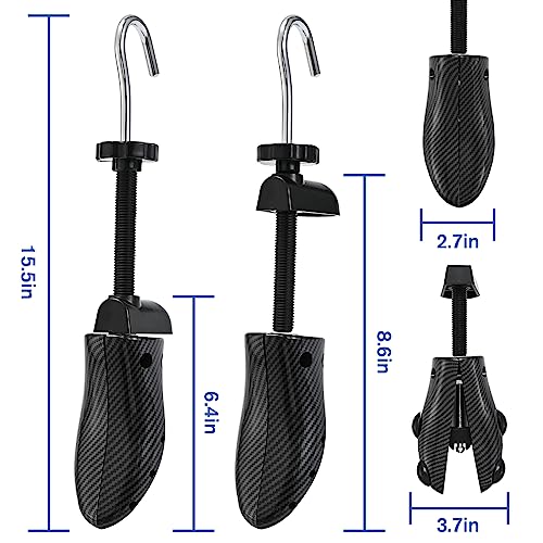 eachway Shoe Stretcher Shoe Widener Adjustable Width Length Wide Feet Shoe for Men Women (M for M's Us6.5-10; Wm's Us10-13.5) Black - color: M(for M's Us6.5-10; Wm's Us10-13.5 ) Black