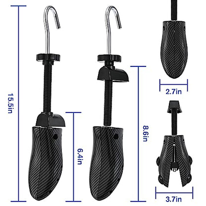 eachway Shoe Stretcher Shoe Widener Adjustable Width Length Wide Feet Shoe for Men Women (M for M's Us6.5-10; Wm's Us10-13.5) Black - color: M(for M's Us6.5-10; Wm's Us10-13.5 ) Black