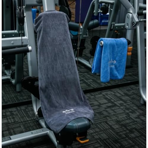 Multifunctional Fitness Towel for Sports Super Soft Quick-Drying Microfiber Towels Swimming Gym Equipment Sweat Pad (Dark Gray)