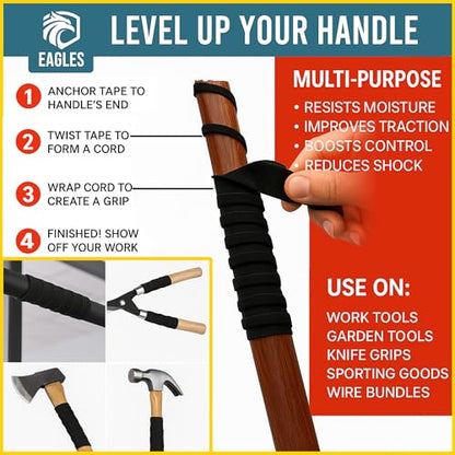 Tactical Grip Camo Tape 1" Gun Grip Tape for Rifle, Firearm, Knife Handle, Magazine, Tool, Bow, Camping Gear, Hockey, Lacrosse Baseball & Softball Bats, Pullup Bars Non-Reflective Weather-Resistant - color: Brown & Green