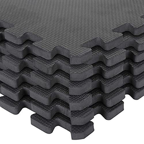 ZENY 36 Pack Puzzle Exercise Mat, 1/2'' Interlocking Foam Floor Mat, Gym Flooring Mat, Home Gym Workout Exercise Equipment Mat