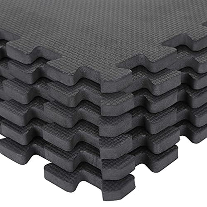 ZENY 36 Pack Puzzle Exercise Mat, 1/2'' Interlocking Foam Floor Mat, Gym Flooring Mat, Home Gym Workout Exercise Equipment Mat
