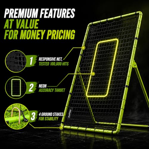 Volleyball Rebounder Net Volley Ball Bounce Back Practice Equipment
