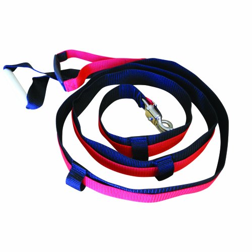 Prism Fitness Quick Release Speed Resistance Training Tool, Durable 10-Foot Nylon Leash with Wide, Easy-Grip Handle, Sprint Resistor, Made