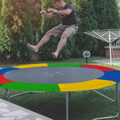 Genérico Universal Replacement Trampoline, Waterproof Safety Pad, Trampoline Spring Cover, 6ft / 8ft / 10/12 Diameter for Kids