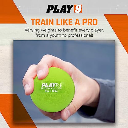 | Plyometric Weighted Balls for Baseball | Soft Weighted Medicine Ball for Baseball, Softball, Pilates, Yoga Physical Therapy Pitching and Velocity Training (7 Pack)
