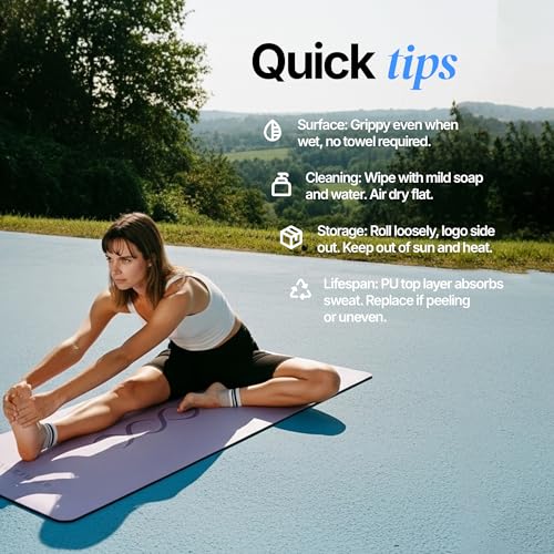 Natural Rubber Workout Mat with Bag | Thick Rubber mat 4.5 mm | Non Slip Yoga Mat Non Slip| Gym Mats for Home Gym Floor Mat, Home Exercise Mats for Home Workout Accessories, Fitness Mat, Workout Mats for Home Gym, Yoga Matt, Stretching Mat, Thick Exercise