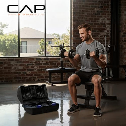 Cap Barbell Adjustable Dumbbell Weight Set | Multiple Options