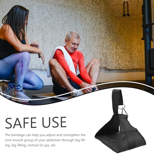 TOYANDONA 2Pcs Sturdy Hanging Ab Straps Portable Home Gym Equipment for Daily Biceps Triceps Shoulder Workout with Upgraded Thick Comfortable Design and Easy Installation
