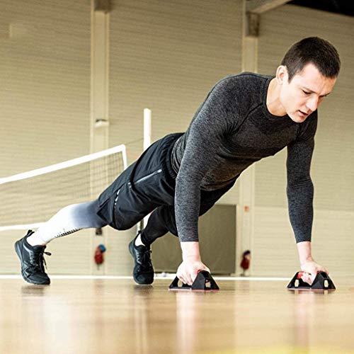 Magnetic Pushups Stand with Resistance Bands, Push Up Bars Handles for Floor Set, Pushup Fitness Equipment Board For Exercise