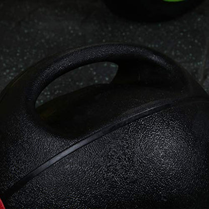 Professional Double Handle Grip Medicine Ball - for Weights Training MMA Boxing Exercise Fitness, 5KG-10KG (J 5kg) - size: 5kg