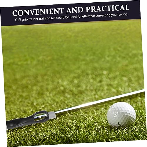 Golf Swing Training Aid Grip Trainer Alignment Trainer for Improved Performance Portable Golf Training Tool