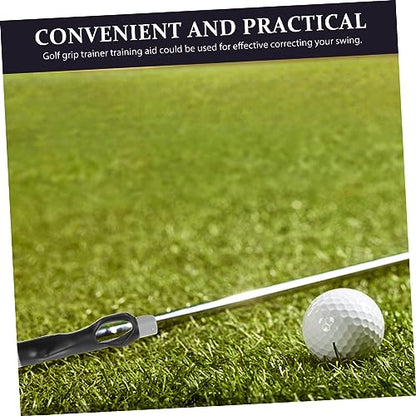 Golf Swing Training Aid Grip Trainer Alignment Trainer for Improved Performance Portable Golf Training Tool