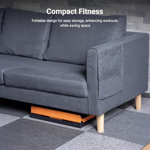 MIKE SPORT 9 Level Adjustable Slant Board, 600lbs Carbon Steel Calf Stretcher, 3 in 1 Incline Balance Board for Stretching, Resistance Bands, Sit-Ups - Home Gym & Fitness Equipment