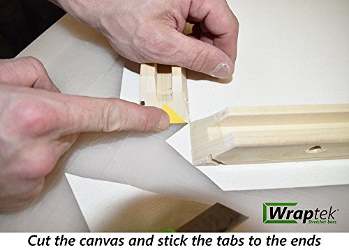 Wraptek- Canvas Stretcher Bars Frame 2 Bar Pack (24") - size: 24"