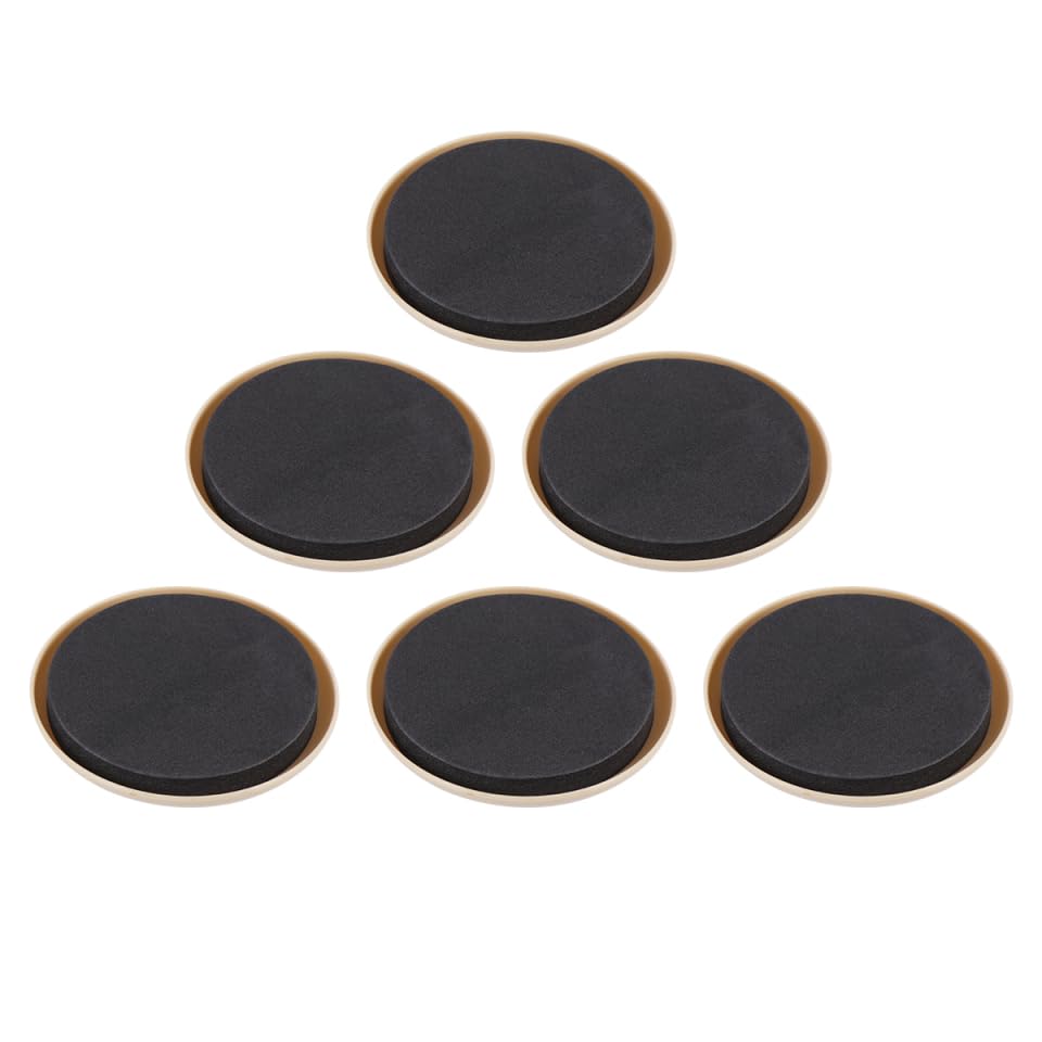 Gatuida 8Pcs Furniture Sliding Aid Pads Durable Non Slip Furniture Sliders for Easy Moving of Cabinets Chairs and Tables for Smooth Movement Carpets