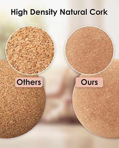 KITWILD Cork Massage Ball, 2.5 Inch - style: 1 Pack (2.5'')