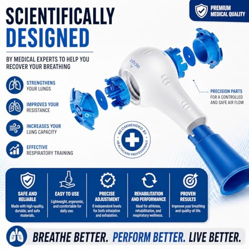 Breev® Handheld Fitness Trainer – Muscle Training Exerciser for Daily Workouts, Easy-to-Use Device to Improve Strength and Overall Fitness