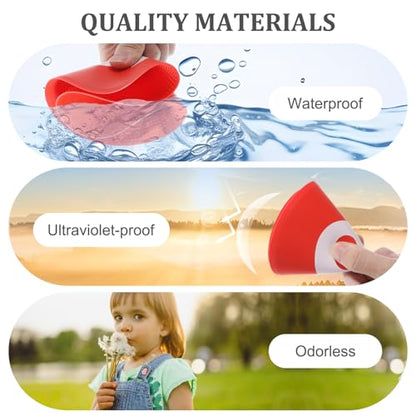 24 Pack Spot Markers Non Slip Rubber Agility Markers Flat Field Cones Floor Dots for Soccer Basketball Sports Speed Agility Training and Drills（7.6 Inch）