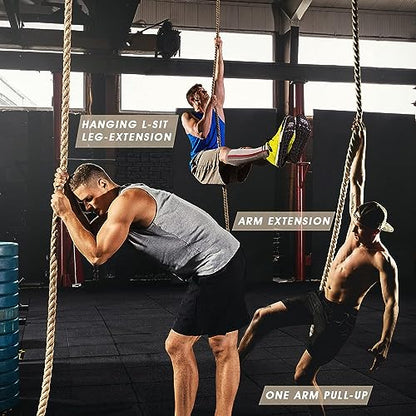 Yes4All Gym Climbing Rope for Fitness & Strength Training, Climbing Exercises & Home Workouts